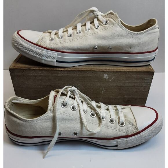 Size 9 - Converse  All Star Low Optic White - Picture 4 of 8